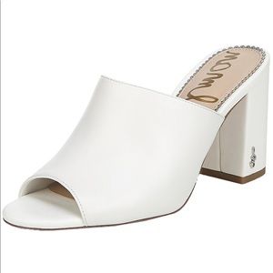 Sam Edelman size 9 white heels